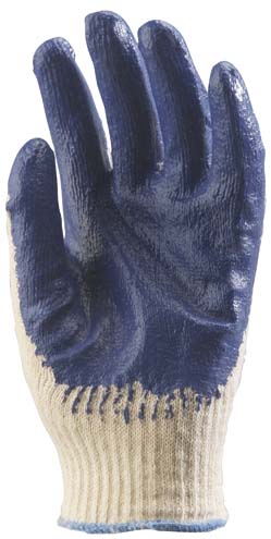 Gants coton acrylique enduit latex crêpé 3875 - Protection des mains
